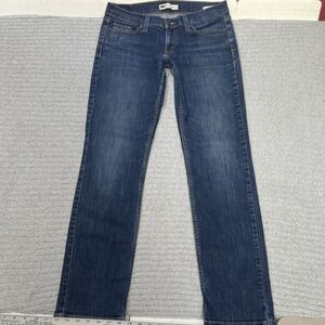 Levi's 524 Too Superlow Ultra Low Rise Slim Jeans Women's 11 30x32 Y2K Denim